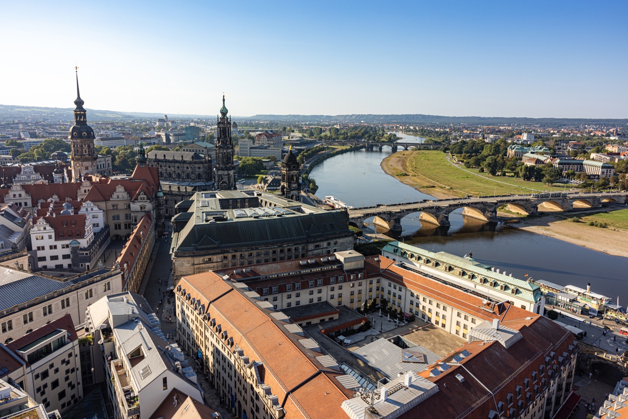 Dresden von oben